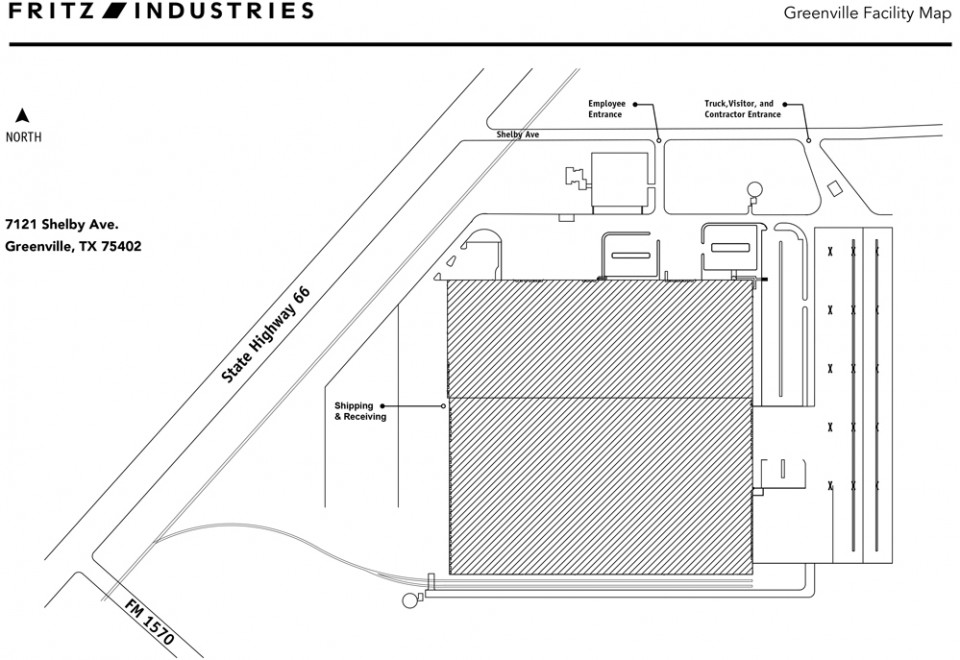 Greenville Facilities Map