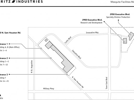 Mesquite Facilities Map